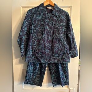 ❤️ 3/$15 Coral Bay Top and Capri Set